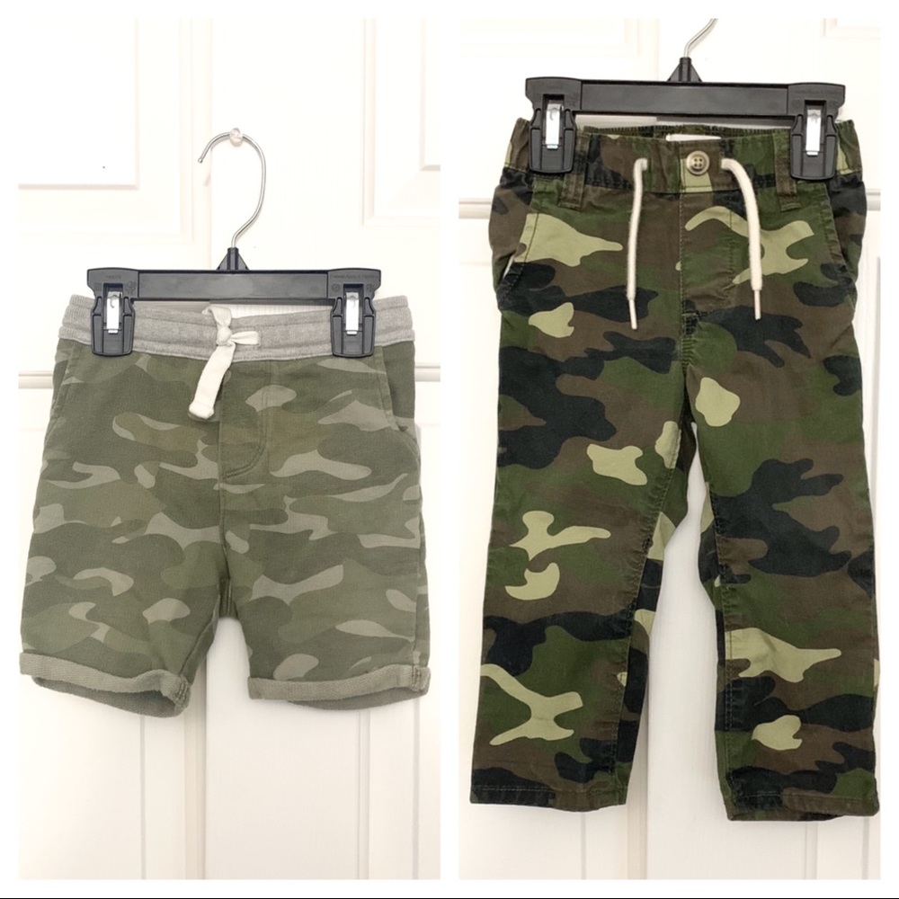 12-18M Camo Lot Cargo Pants/Shorts